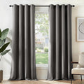 Deconovo Blackout Curtains for Bedroom and Living Room 84 Inches Long | Black by Unknown