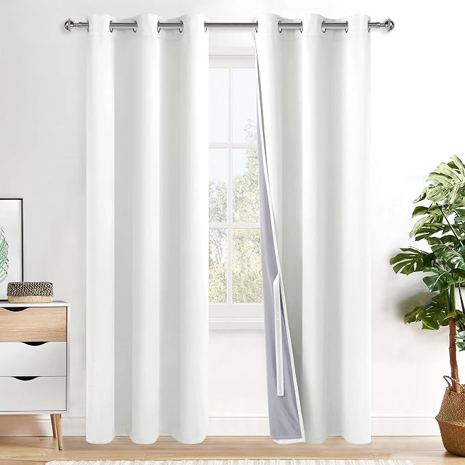 XWZO 100% Blackout Window Curtains by XWZO