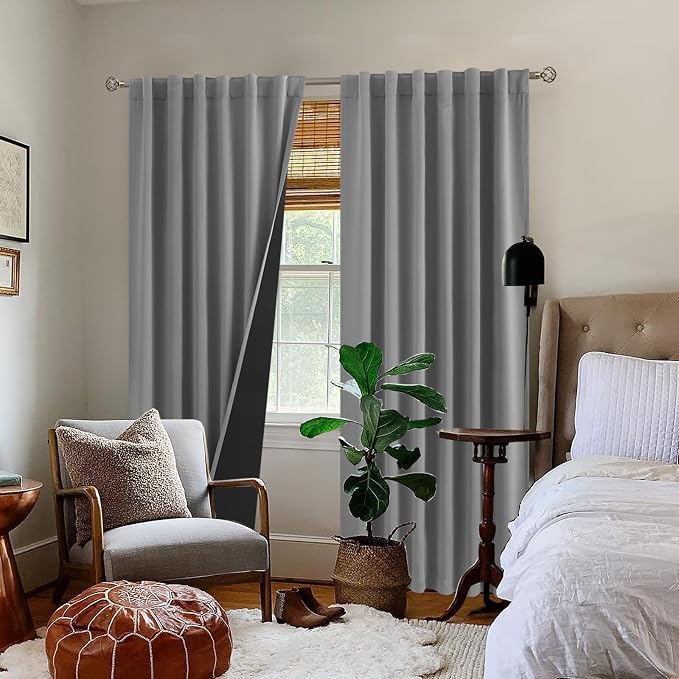 BGment Full Blackout Curtains 95 Inches Long - Image 9