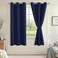 Blackout Curtains for Bedroom, 42 x 72 Inch, 2 Panels | Light Blocking by Hiasan