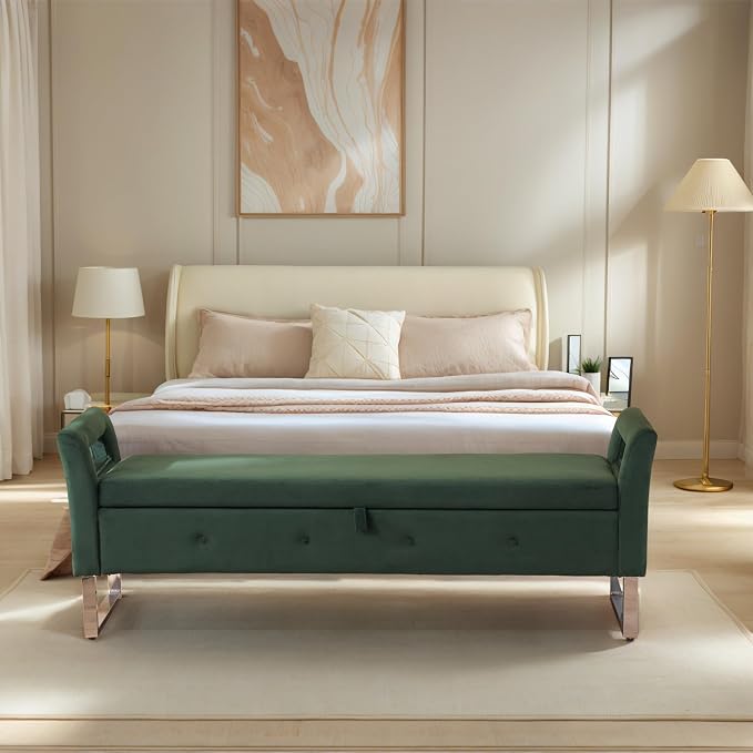 Aoiy & Wifon 67.91" W King Size Bench - Image 8