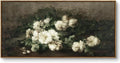 InSimSea Extra Large Framed Vintage Wall Art, Flowers Prints, 20x40inch | by InSimSeaArt