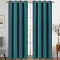 Diraysid Sea Teal Grommet Blackout Curtains by Diraysid%2C+refresh+your+life
