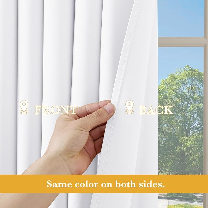 RYB HOME Blackout Thermal Insulated Curtain - Image 5