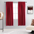72 Inch Blackout Curtains for Bedroom by DONREN