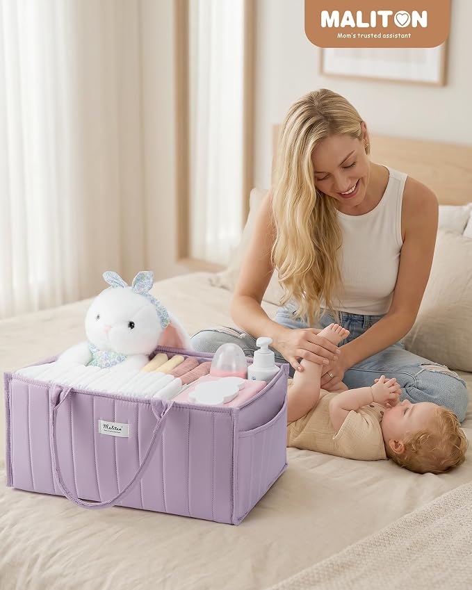 Maliton Baby Diaper Caddy Organizer - Image 2