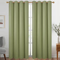 Diraysid Sage Green Grommet Blackout Curtains by Diraysid%2C+refresh+your+life