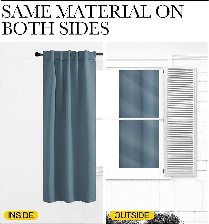 NICETOWN Vertical Blinds Window Curtain Panels - Image 6