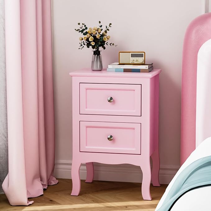 Bonnlo Nightstand with 2 Drawers, Night Stands - Image 9