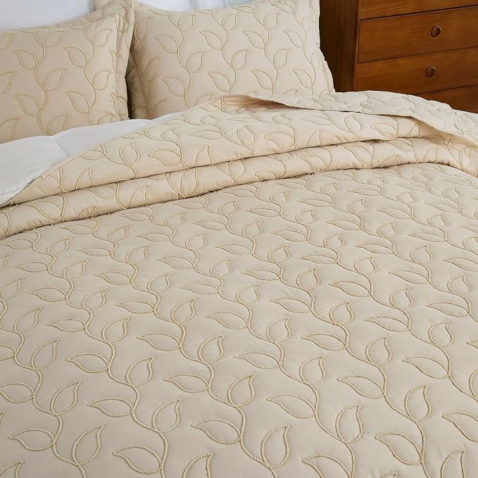 EVENHUG Quilt Queen Size Bedding Set - Image 7