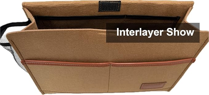 Bedside Caddy, Felt Bedside Storage Organizer, Hanging Storage - Image 4