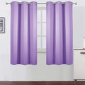 Blackout Curtains 38 x 54 inch/Lavender Curtains Set of 2 Panels/Thermal by Lemomo