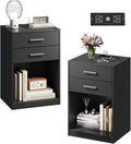 WLIVE Nightstands Set of 2 by WLIVE