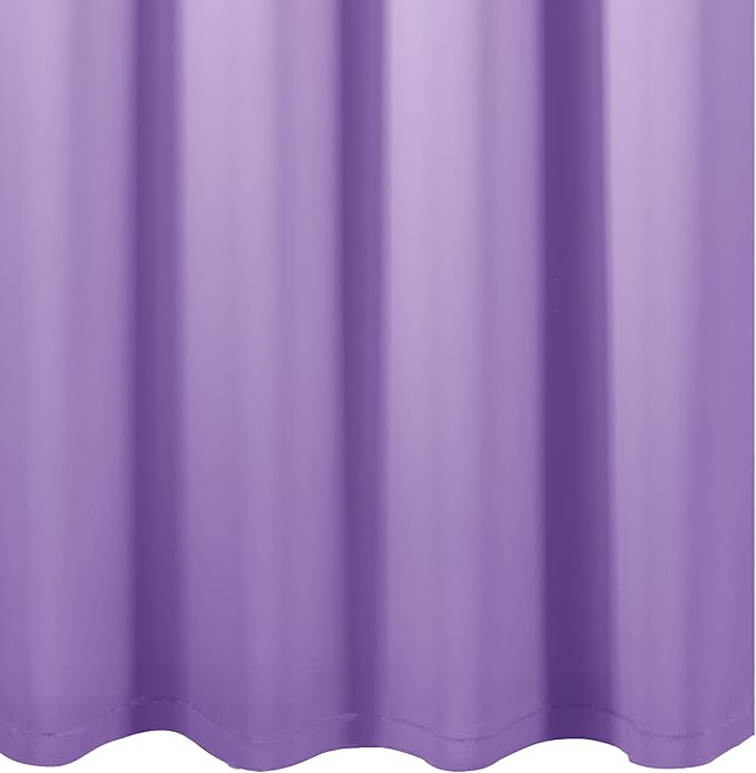 100% Blackout Curtains 52 x 72 Inch/Lavender Curtains 2 Panels - Image 9
