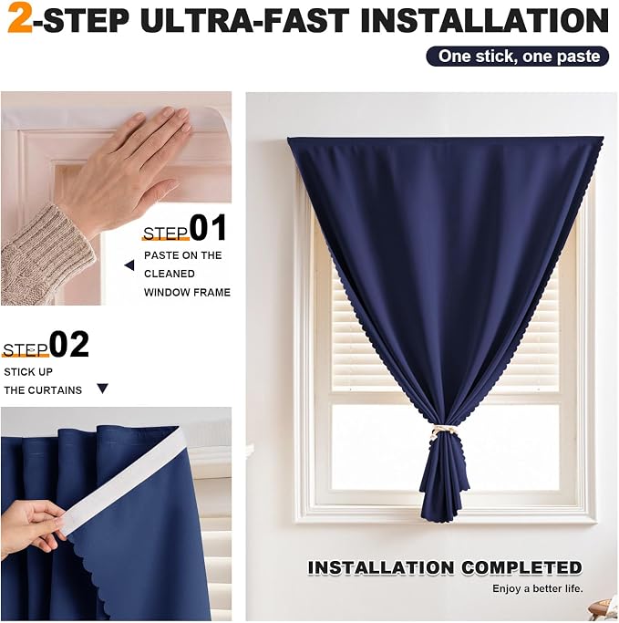 Self Adhesive Curtains - Image 2