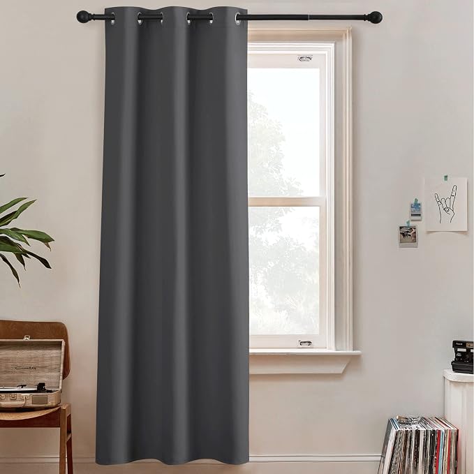 RYB HOME Blackout Curtains 108 inches Long Privacy Seperating Wall Divider | by RYBHOME
