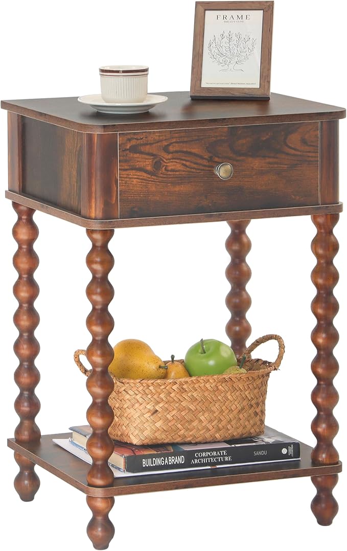 AWASEN Nightstand, Mid Century Modern Night Stand by AWASEN