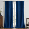 Joydeco 100% Blackout Curtains Velvet Black Out Curtain 96 Inch Drapes | by JOYDECO