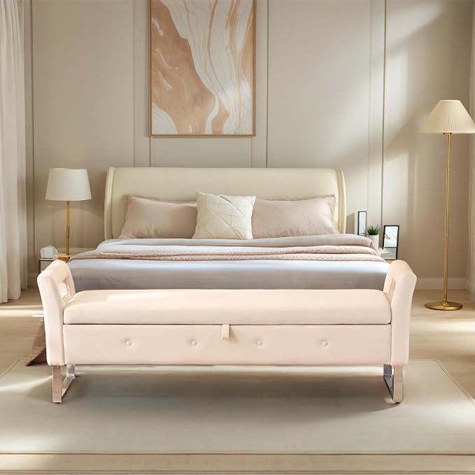 Aoiy & Wifon 67.91" W King Size Bench - Image 8