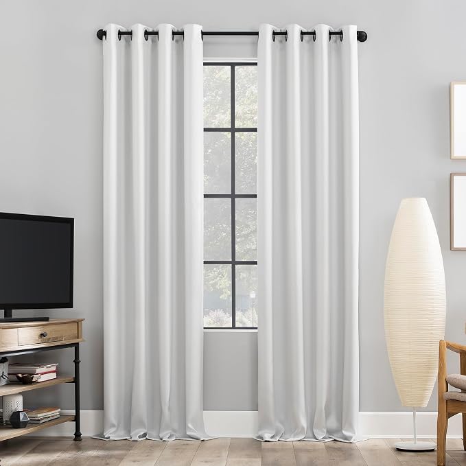 Sun Zero Nordic 2-Pack Theater Grade Noise Reducing Extreme 100% Total Blackout by SunZero%E2%84%A2