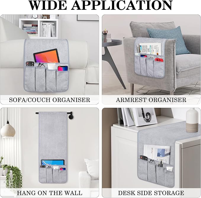 Remote Control Holder Couch Caddy, Armchair Caddy - Image 7
