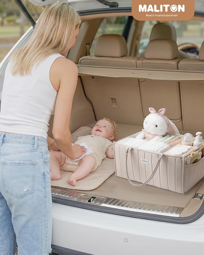 Maliton Baby Diaper Caddy Organizer - Image 7