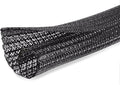 Moxita 10ft - 3/4 inch Cable Protector Sleeve Split Wire Loom Tubing for Power, Audio, USB, Cord Management for TV, Computer, Protection from Pets Chewing, Black