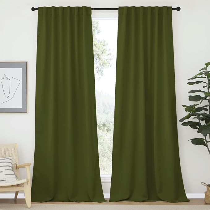 NICETOWN Christmas Living Room Blackout Curtains by NICETOWN