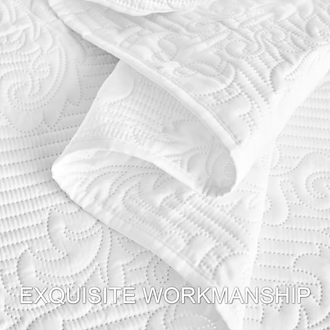Hansleep White Quilt Twin Size - Image 5