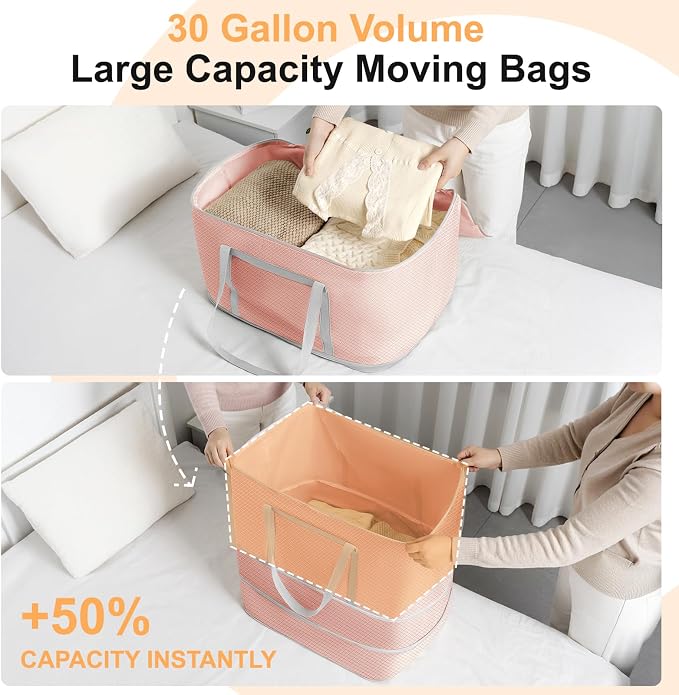 Comforter Storage Bag - 120L Bedding Storage Bags - Image 7