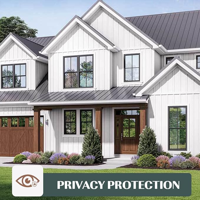 One Way Privacy Window Film Heat Control Mirror Tint 35.4Inx6.5Ft | One Way - Image 5