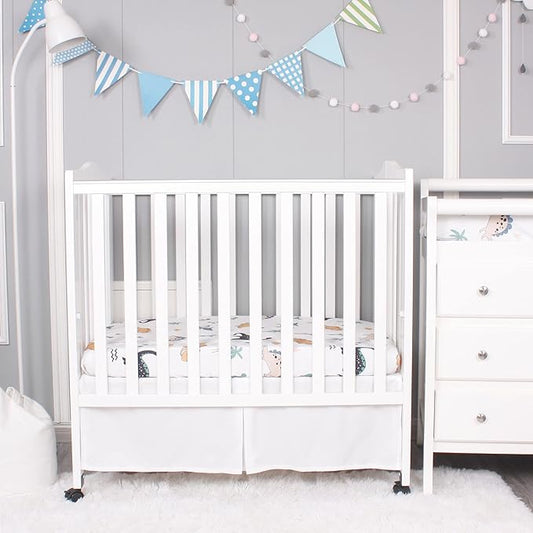 Belsden Pack of 3 Mini Crib Sheet Set, Pack N Play Sheet Set for Baby Boys and Girls, Cloudy Soft Touch and Machine Washable, Fitted Playard/Portable Crib Sheet, Dino & Navy & Gray