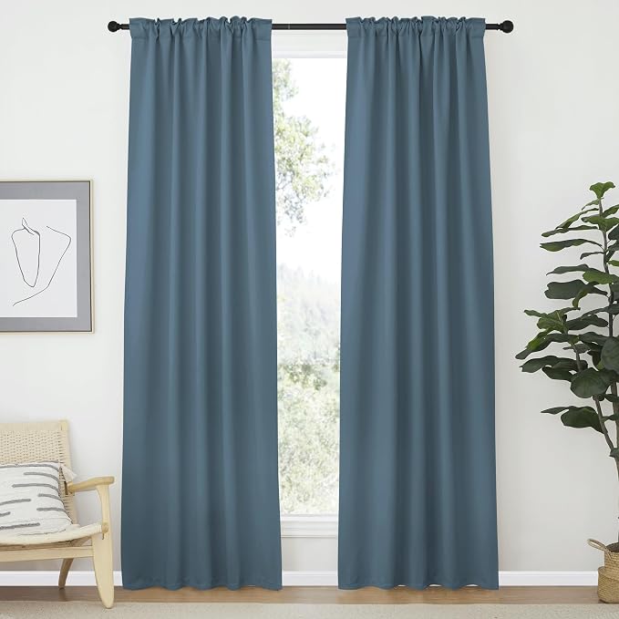 NICETOWN Vertical Blinds Window Curtain Panels - Image 2
