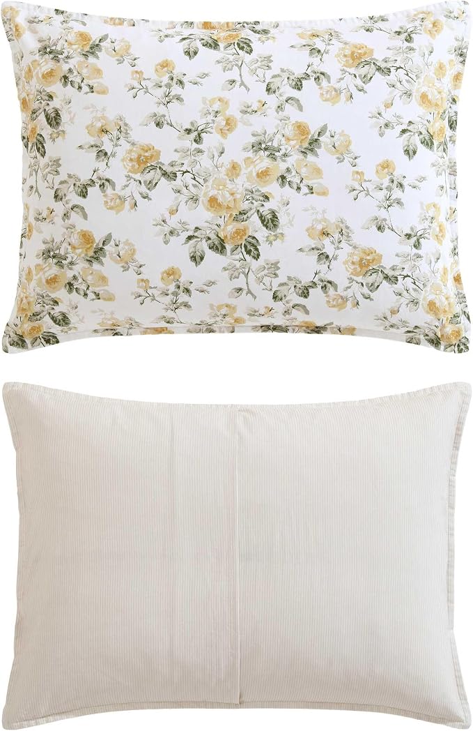 Laura Ashley - King Comforter Set, Premium Cotton Bedding - Image 8