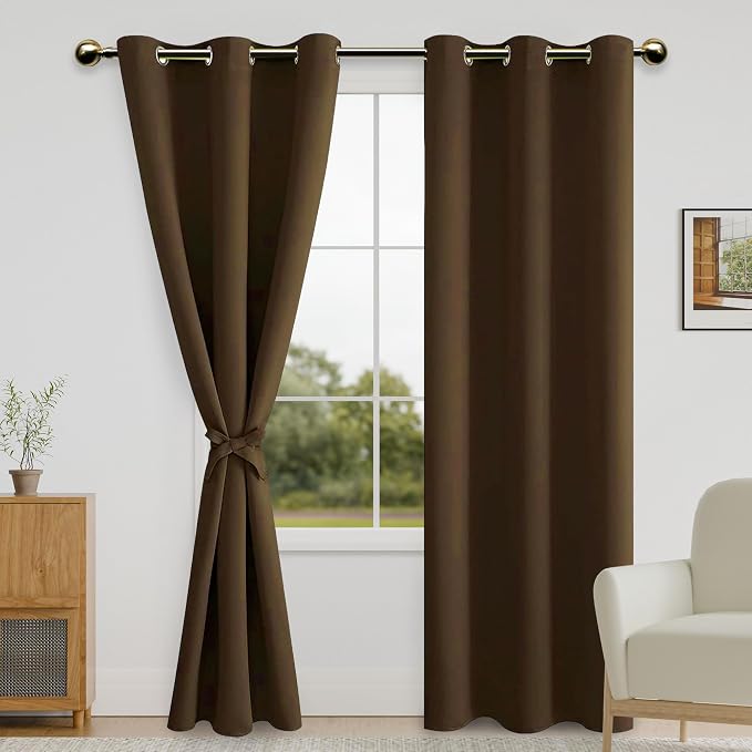 DWCN Blackout Curtains for Bedroom by DWCN