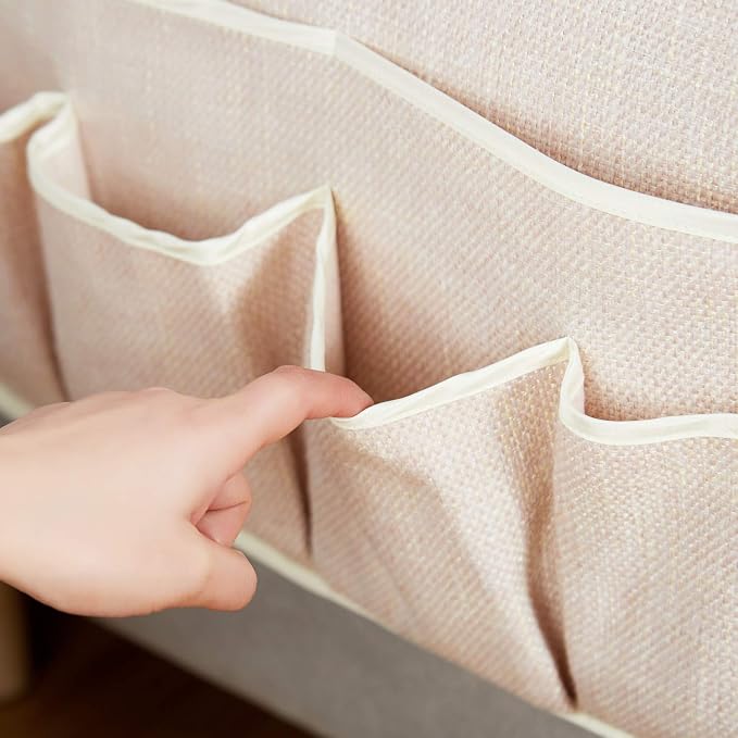 Sofa Armrest Organizer Non-Slip Arm Chair Hanging Caddy Remote Control Holder - Image 3