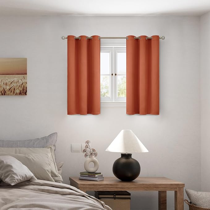 BGment Short 100% Blackout Curtains - Image 2