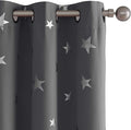 Deconovo Light Grey Blackout Curtains 2 Panel Set by Unknown