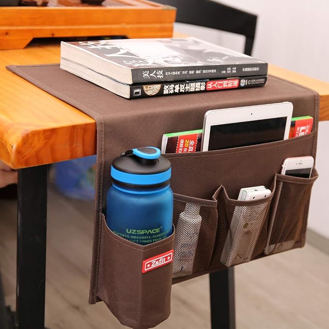 Zafit 5 Pockets Bedside Caddy, Bedside Storage Organizer - Image 6