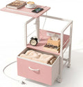 Faesun Swivel Lift Top Nightstand by Faesun