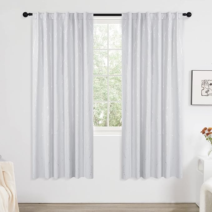 Deconovo Blackout Back Tab Curtains - Image 2
