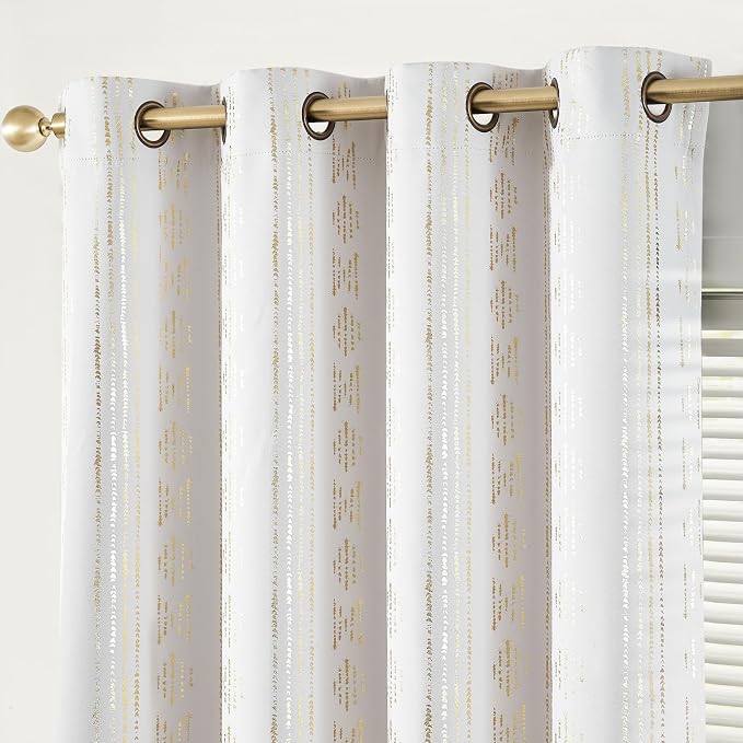 jinchan Boho Blackout Curtains 90 Inches Long by JINCHAN