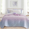 Quilts for Full/Queen Bed Colorful Bedspreads Soft Bed Summer Lightweight by SchnauzerHome