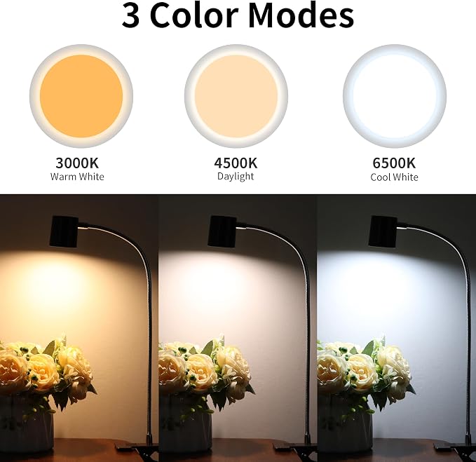Dott Arts Desk Lamp, USB Clip On Light - Image 2