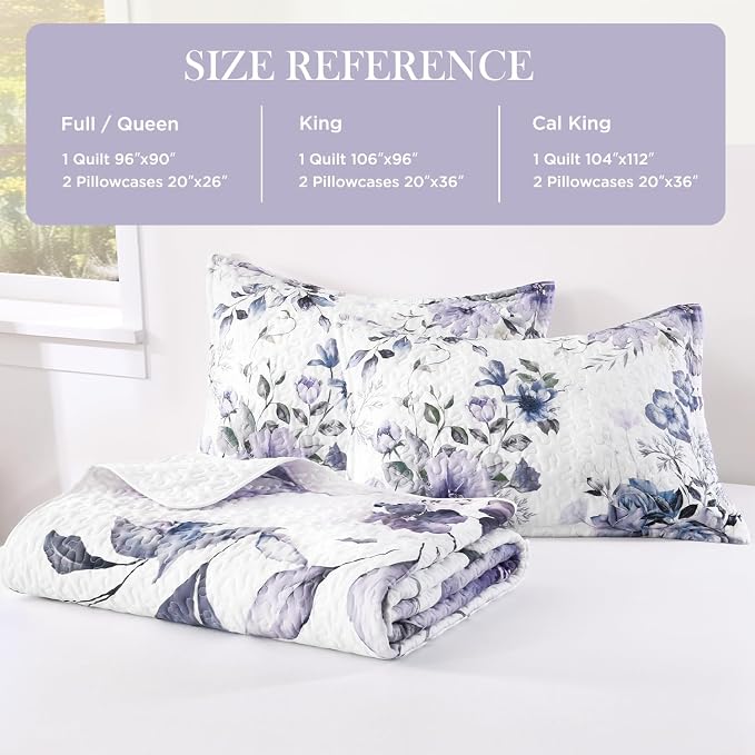 Quilt King Size, Reversible Polyester Coverlet Set - Image 5