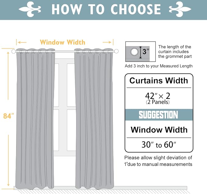 ChrisDowa Room Darkening Curtains - Image 5