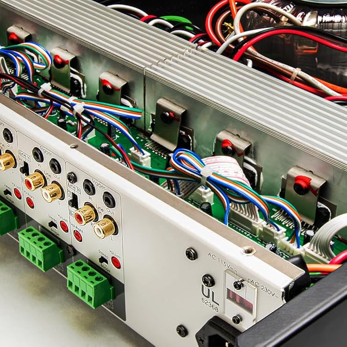 OSD Audio MX1280 GEN2 6 Zone Amplifier 12Ch x 80W, Class D, Front Panel On/Off Buttons, Distributed Audio