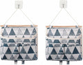 2 Pack Wall Hanging Organizer Bags Over The Door Closet Organizer by Alunsito