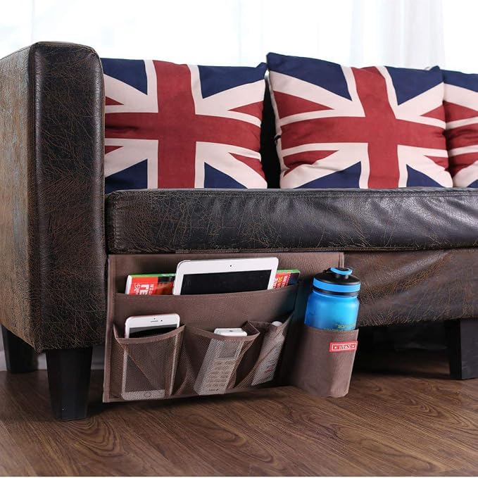Zafit 5 Pockets Bedside Caddy, Bedside Storage Organizer - Image 7