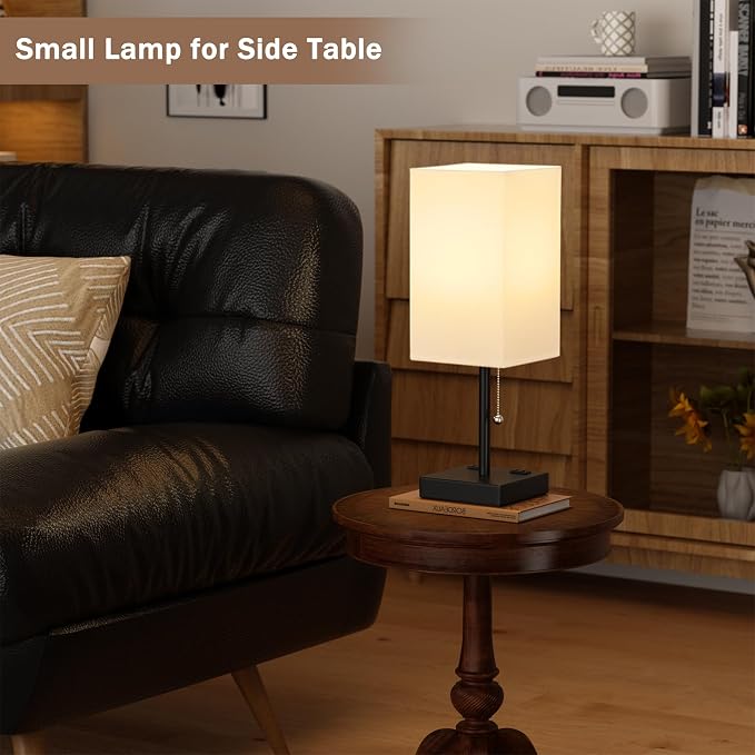 Bedside Lamp for Bedroom Set of 2 - Image 5